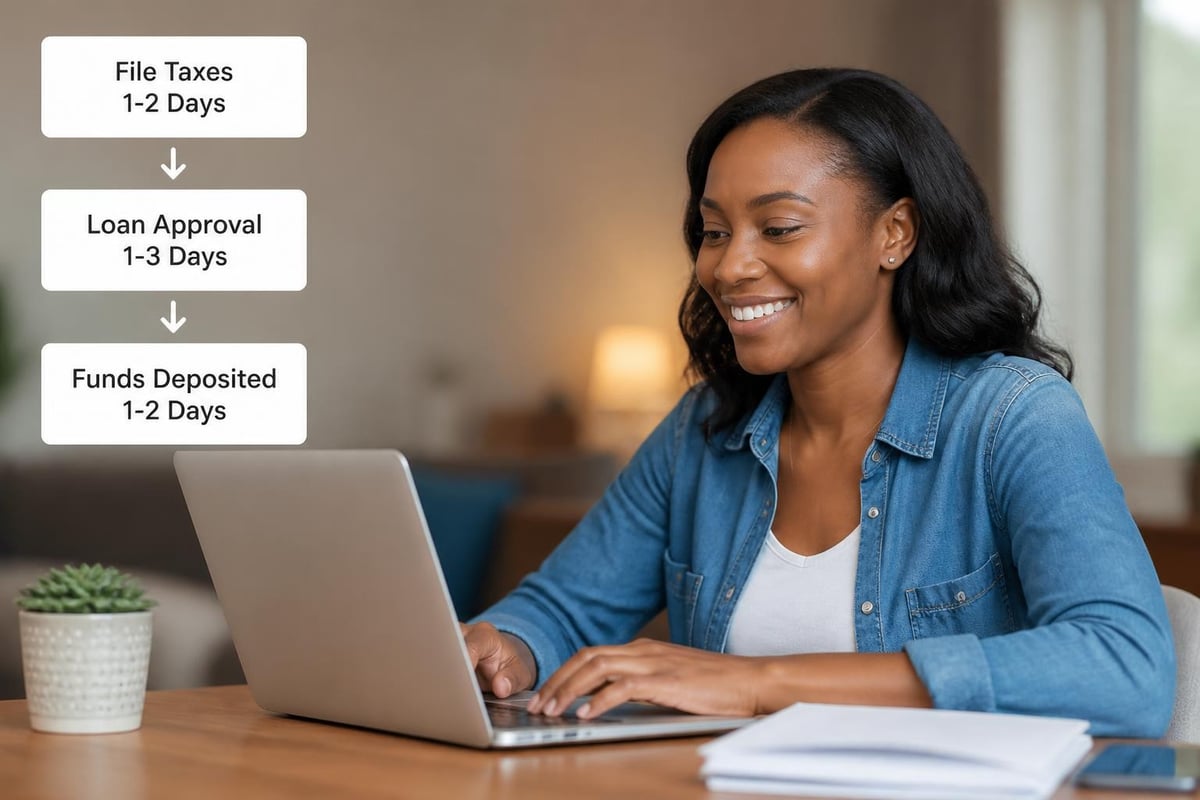 Tax refund loan approval timeline