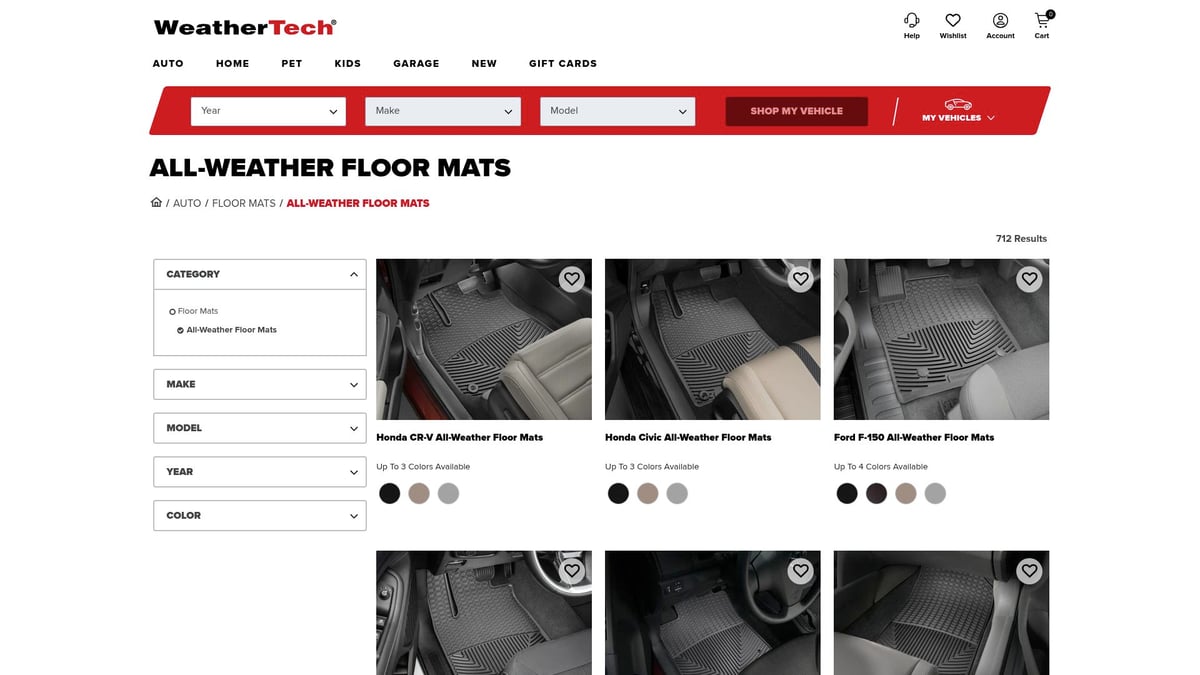 9 Best Rubber Automotive Floor Mats for 2025 Drivers - WeatherTech All-Weather Floor Mats