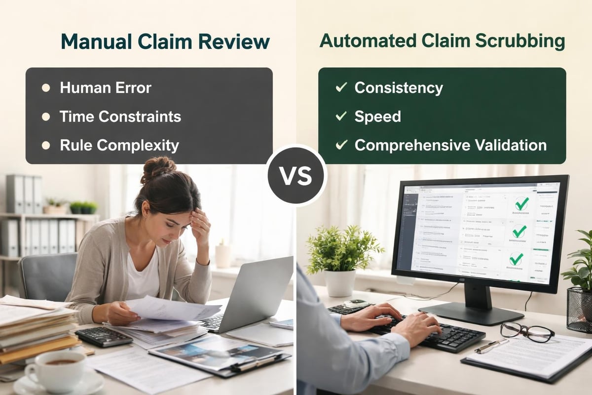 Manual claim review limitations