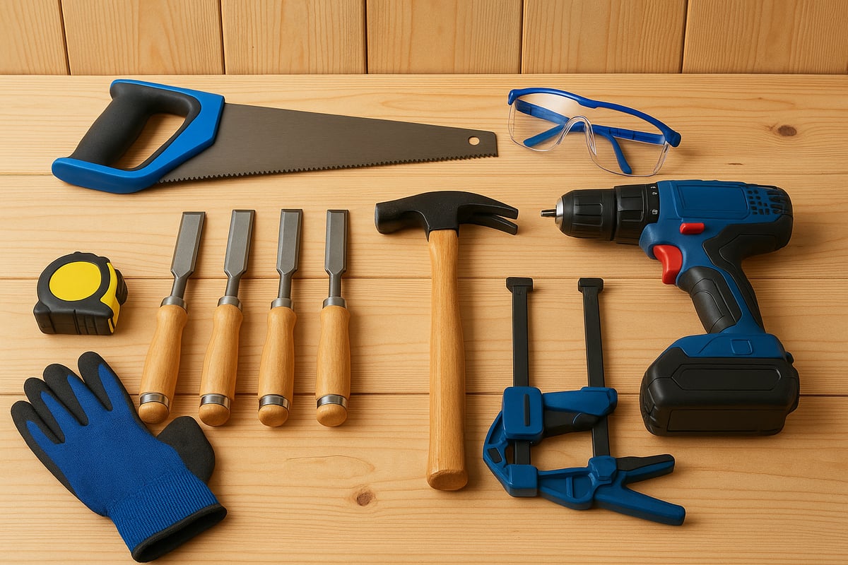 Panoramica degli Utensili Essenziali per la Lavorazione del Legno