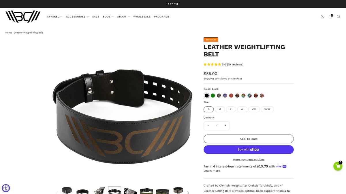 Top 7 Weight Lifting Belt For Women Choices in 2025 - WBCM Leather Weightlifting Belt