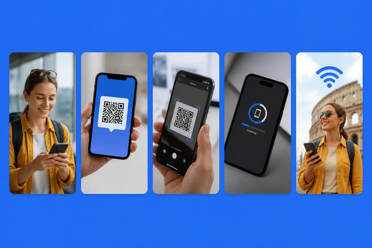 ESIM activation workflow