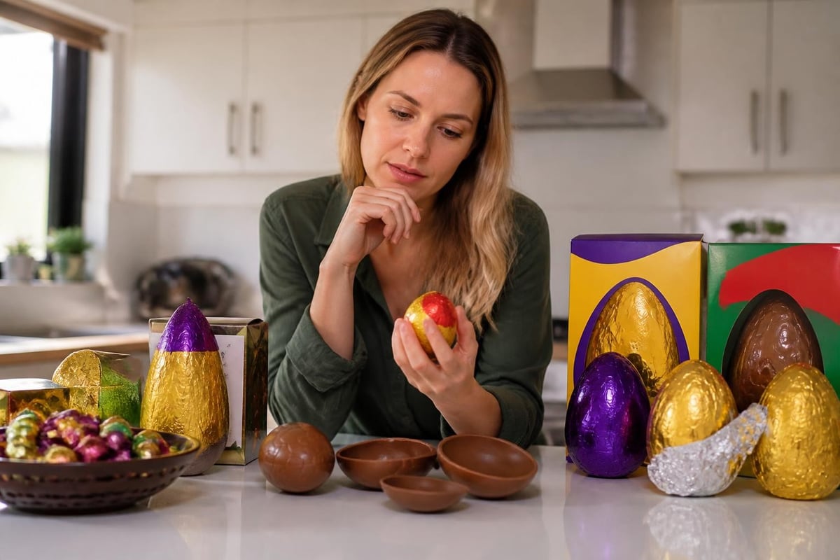 Easter egg shopping comparison