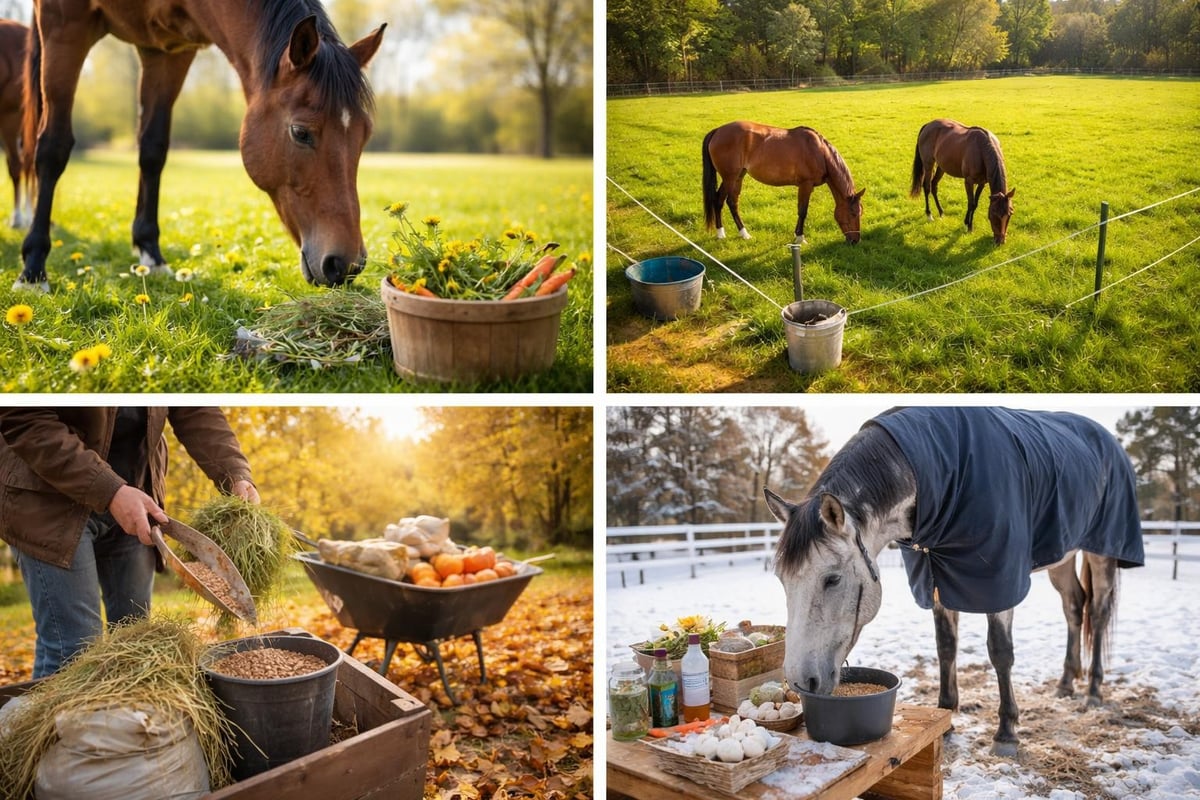 Saisonale Fütterungsanpassung