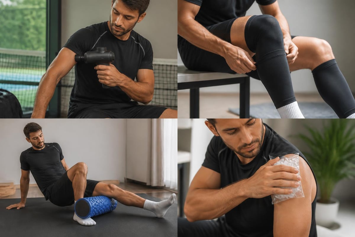 Tennis recovery routine essentials
