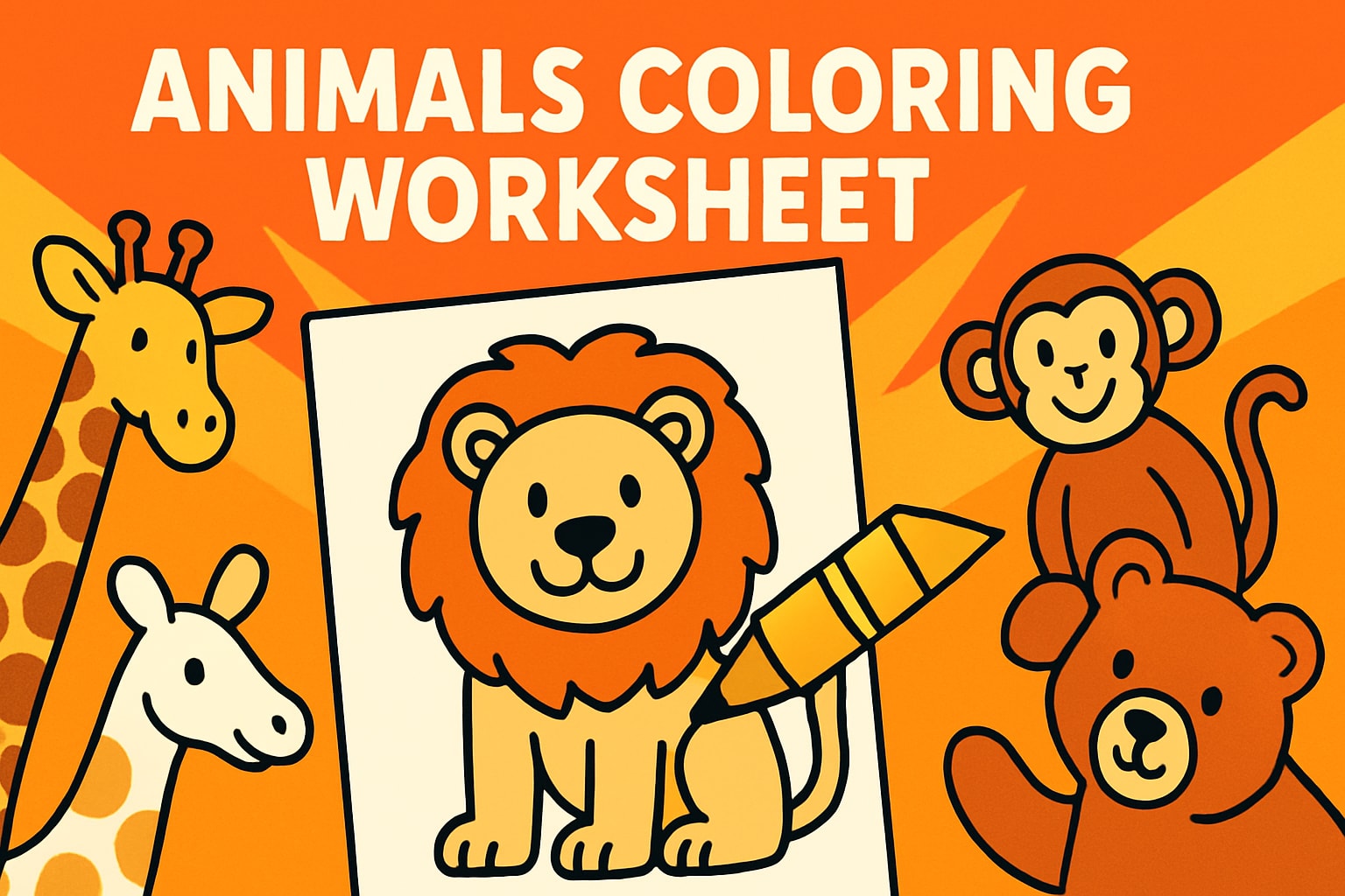 9 Amazing Animals Coloring Worksheet Ideas for Kids in 2026