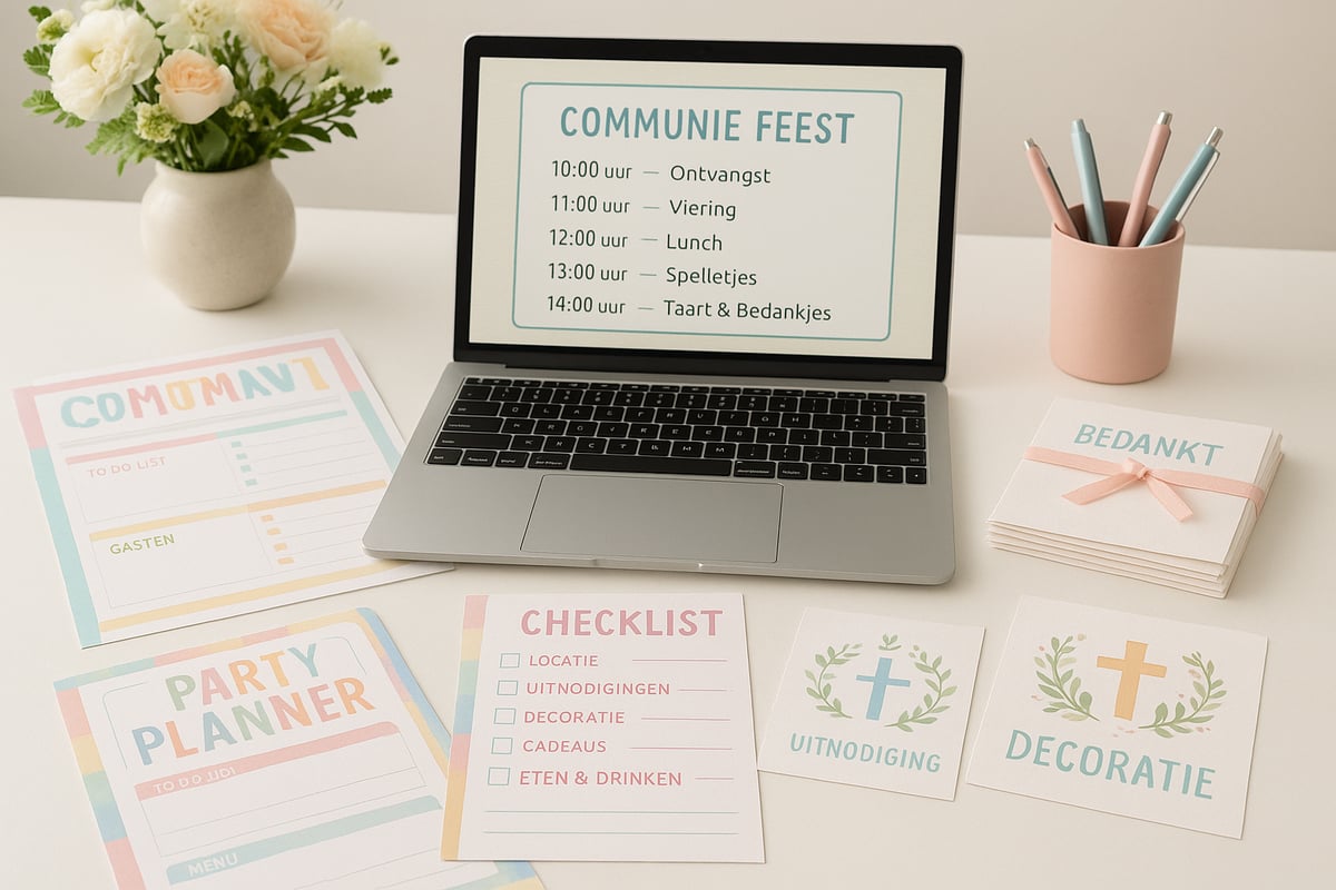 Communiefeest Organiseren: Praktische Tips & Planning