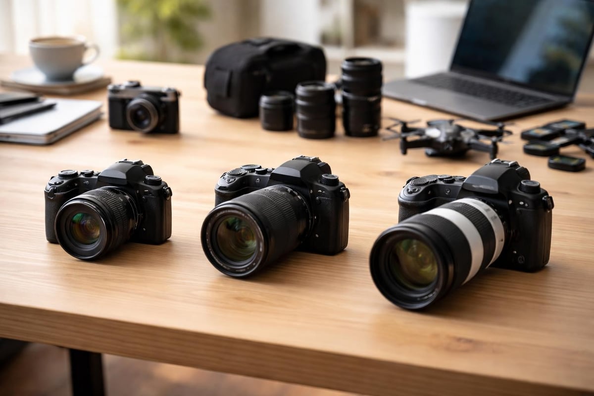 Camera budget categorieën