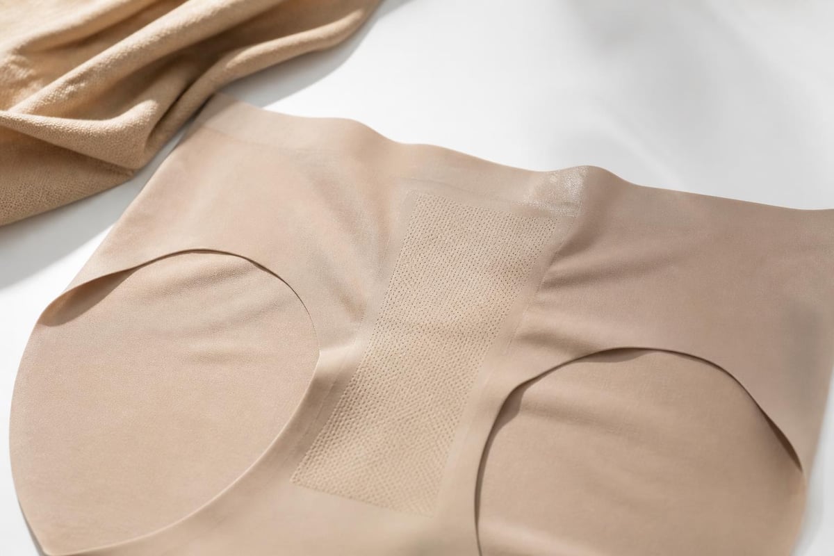 Invisible underwear features