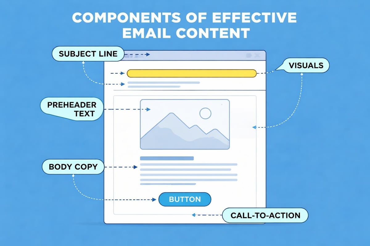 Email content structure