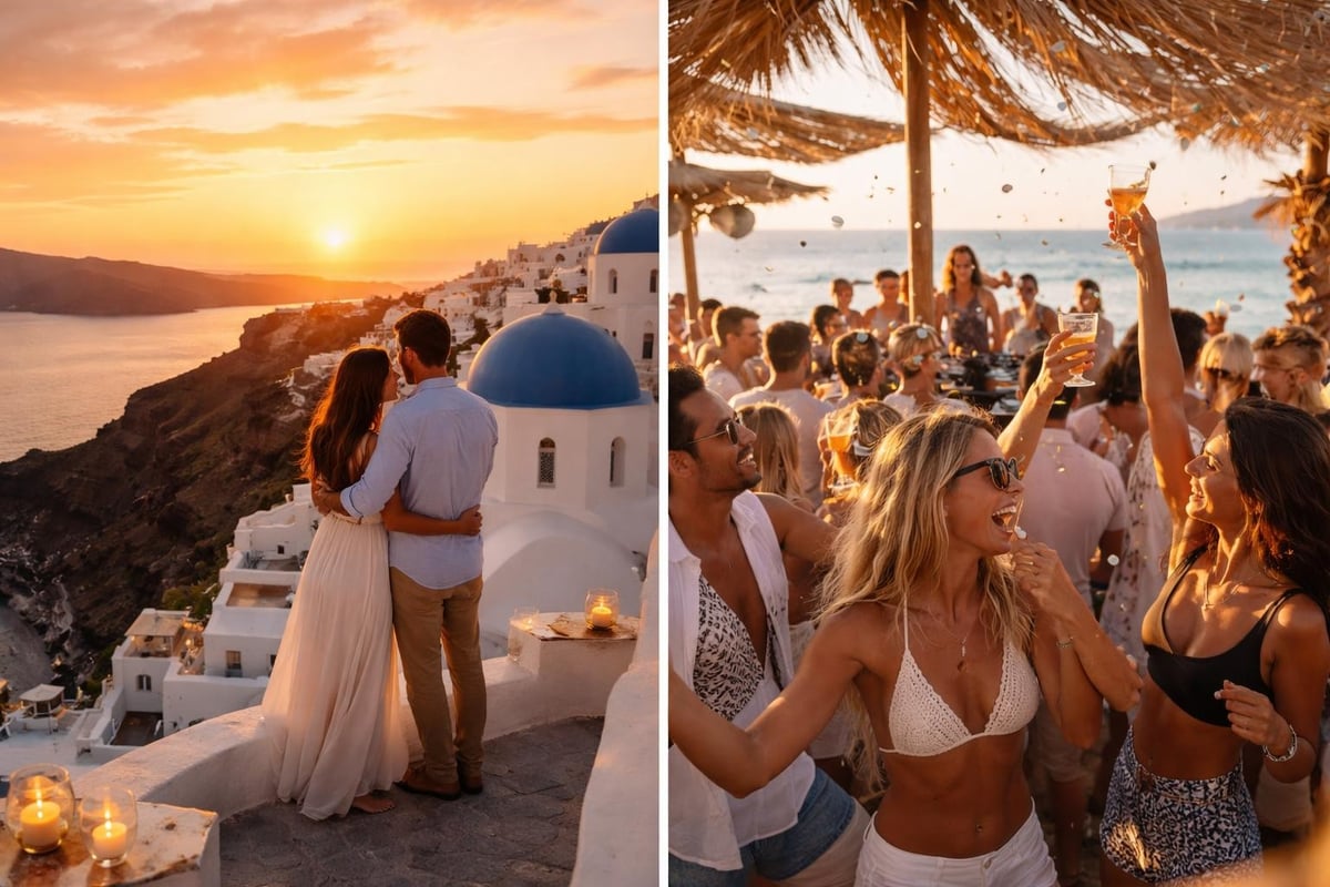 Contrasting experiences