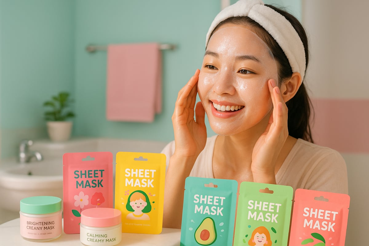 Mask Magic: How to Use Sheet Masks & Wash-Off Masks for Instant Glow