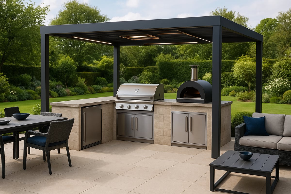 Essential Appliances and Features for a Luxury Outdoor Kitchen