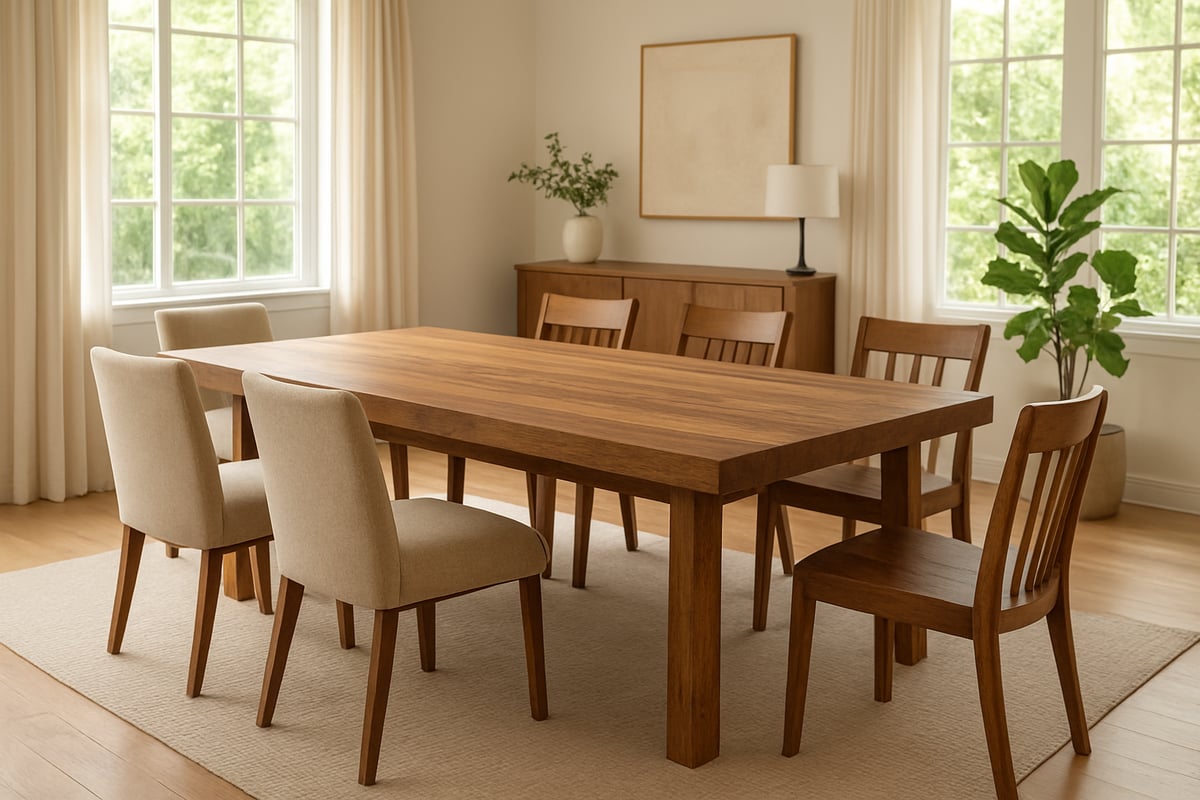 The Enduring Appeal of Solid Wood Rectangular Dining Tables
