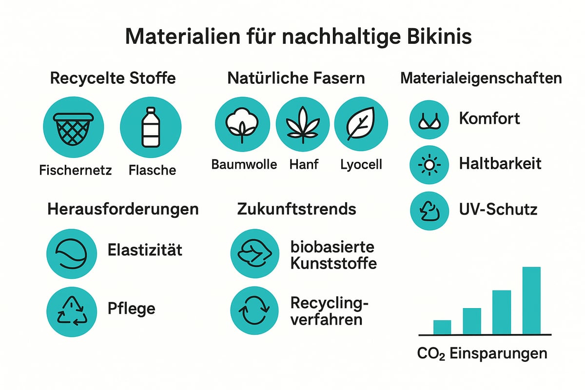 Materialien für nachhaltige Bikinis: Innovationen & Klassiker