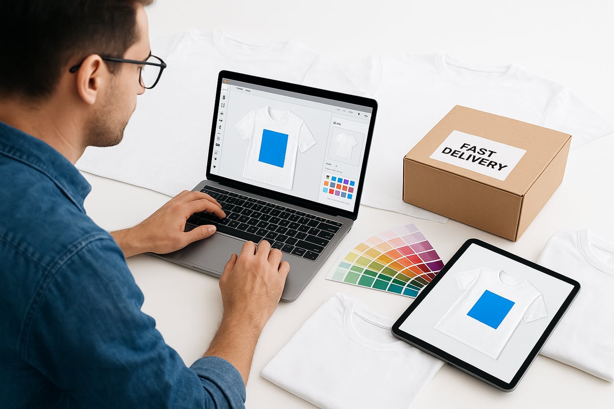 Step-by-Step: Designing T-Shirts for Fast Delivery