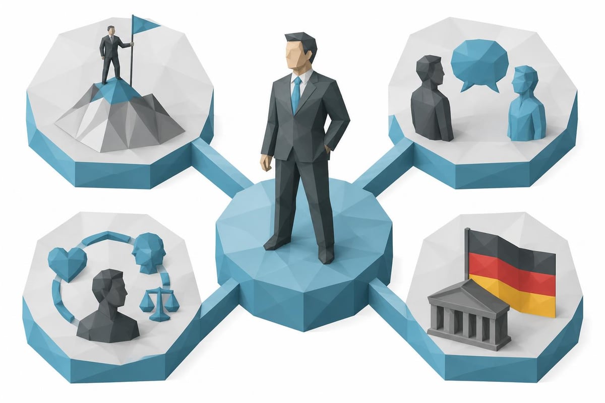 Executive presence assessment dimensions