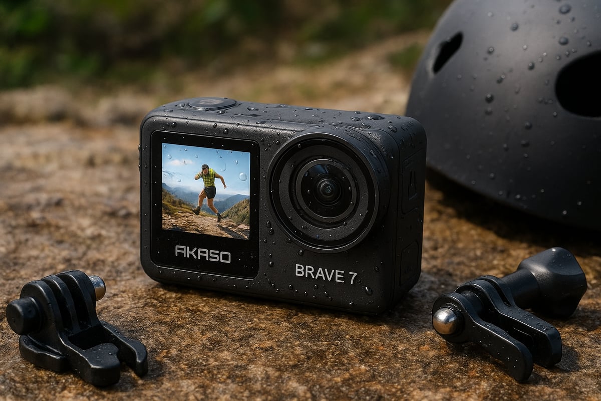 Akaso Brave 7 design and build quality