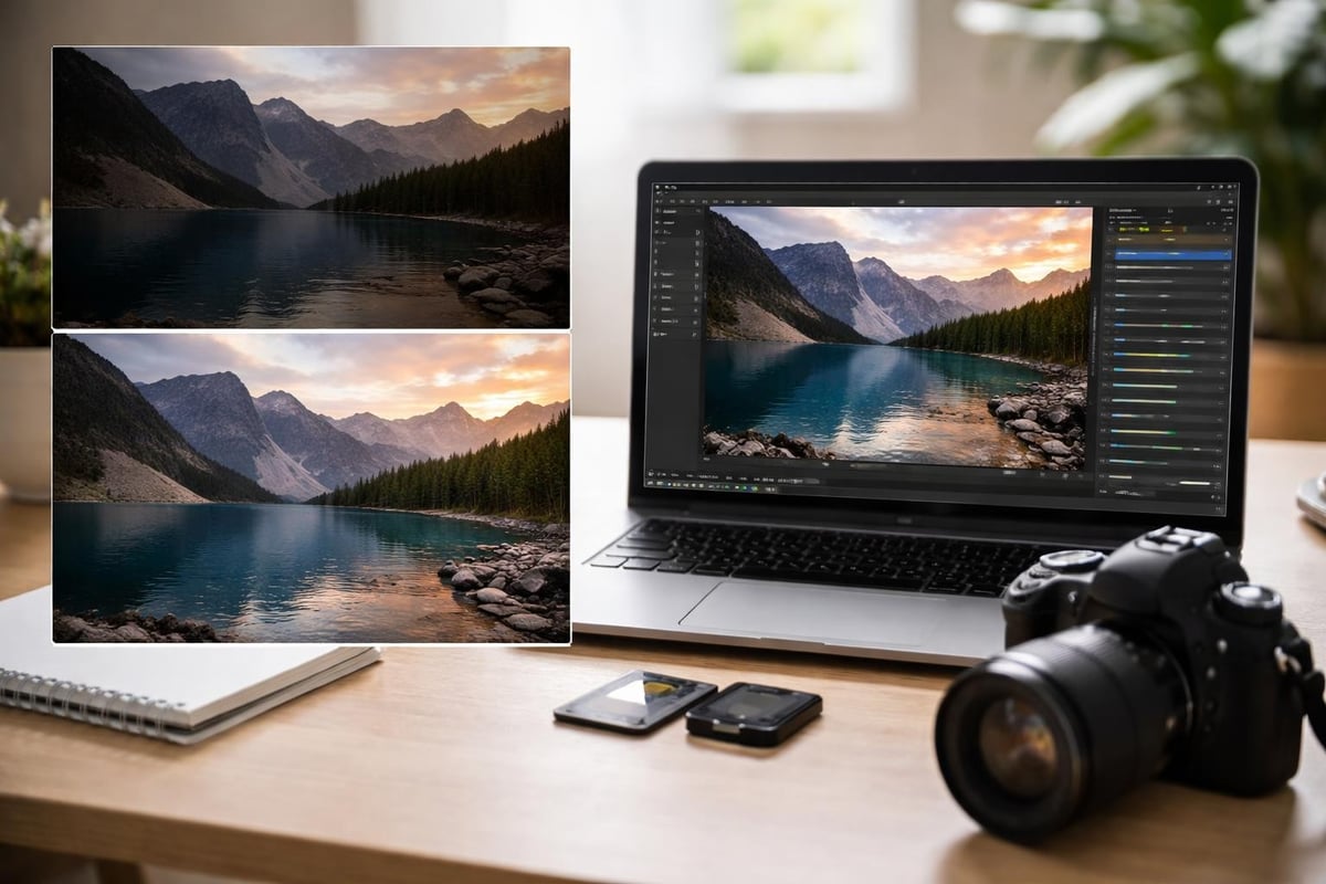 RAW versus JPEG beeldverwerking