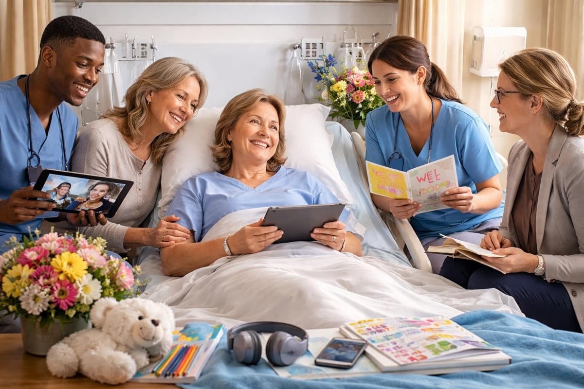 Emotional support components in recovery
