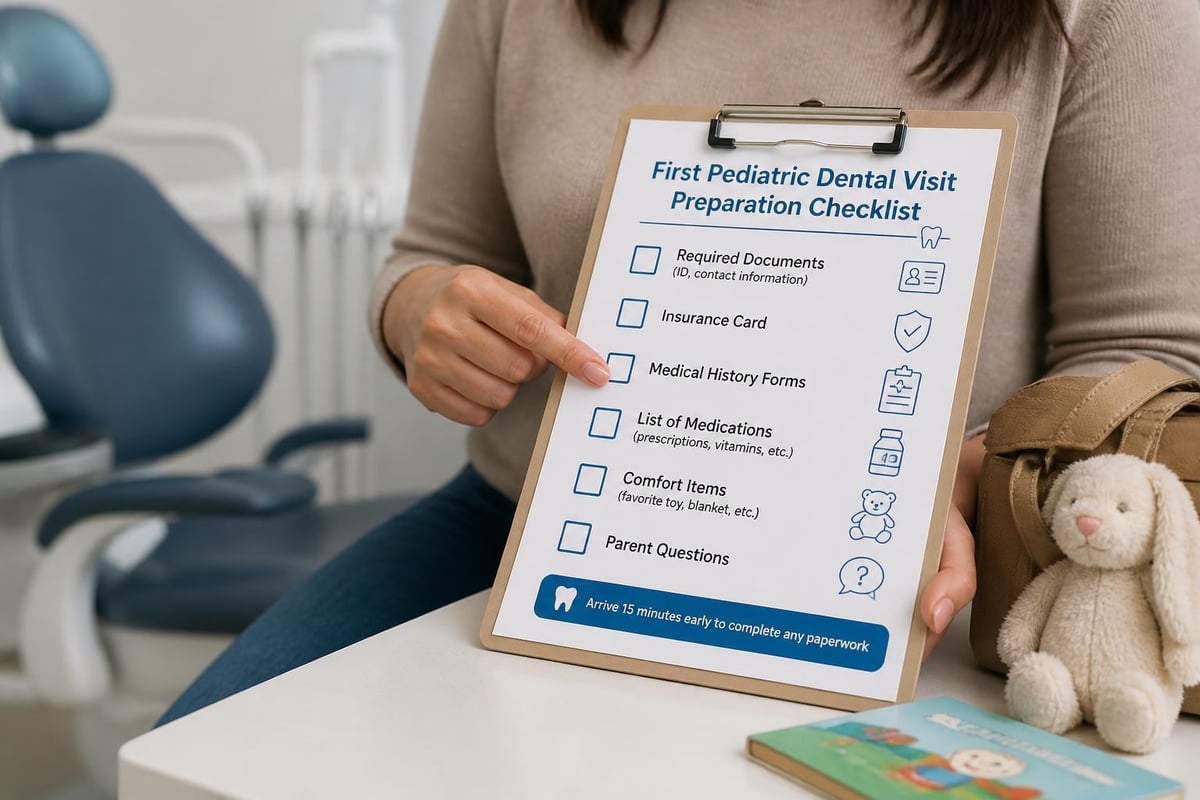 Pediatric dental visit preparation