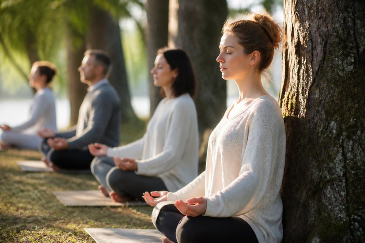 Silent meditation benefits