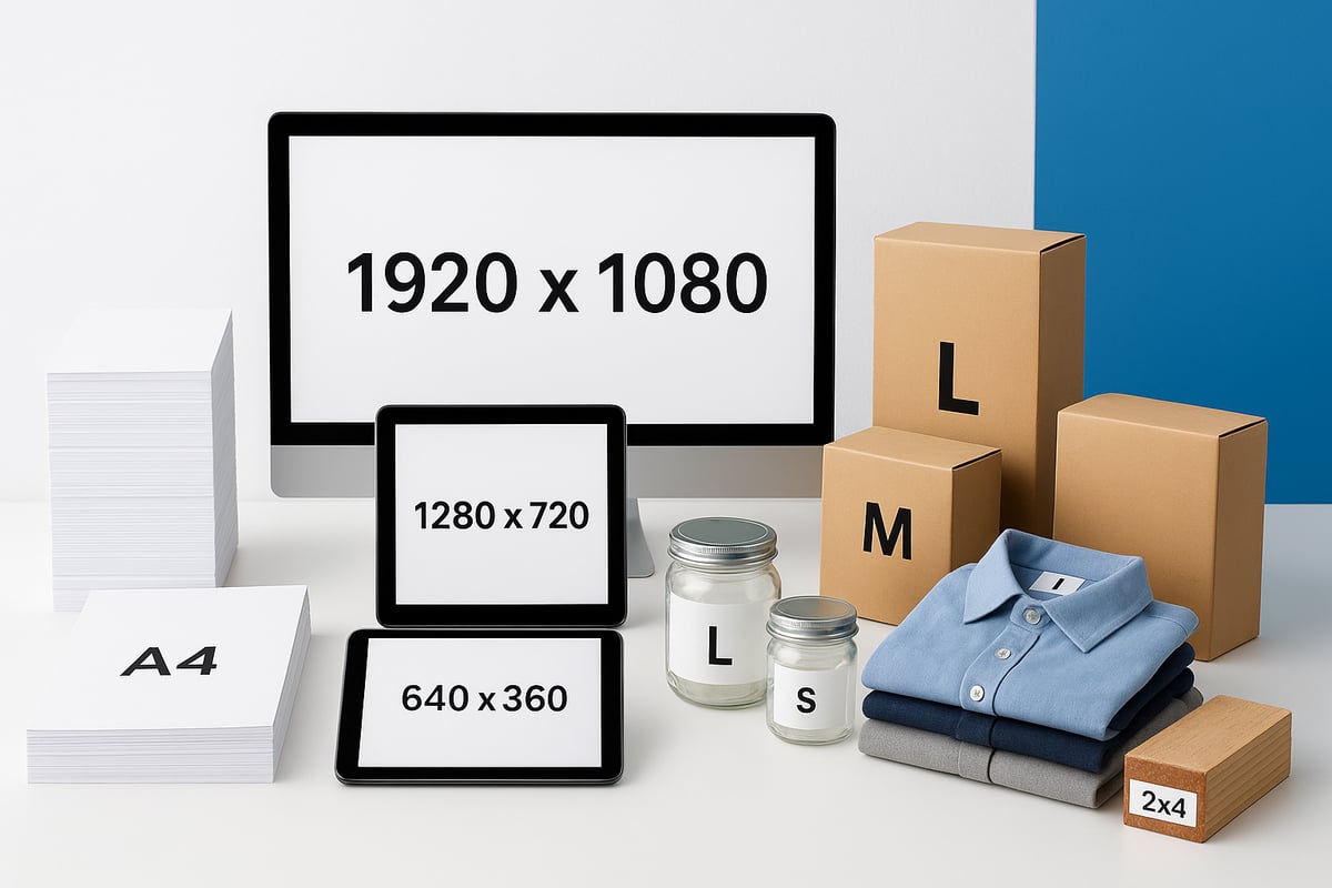 Major Size Formats Across Industries