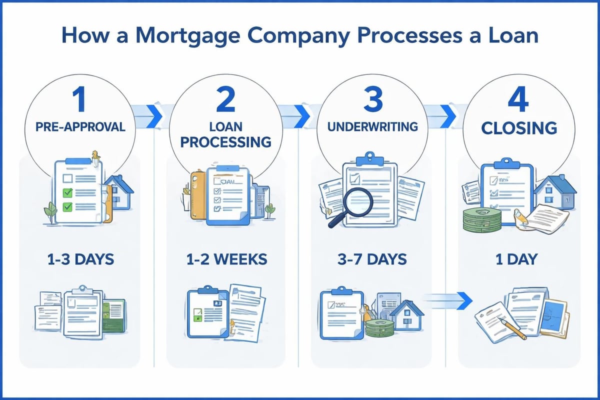 Mortgage company workflow