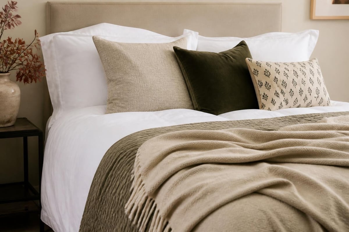 White bed sheets versatility