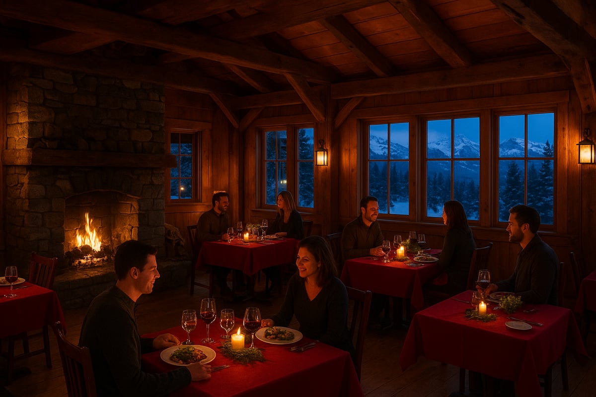 Dining at Summit Lodge