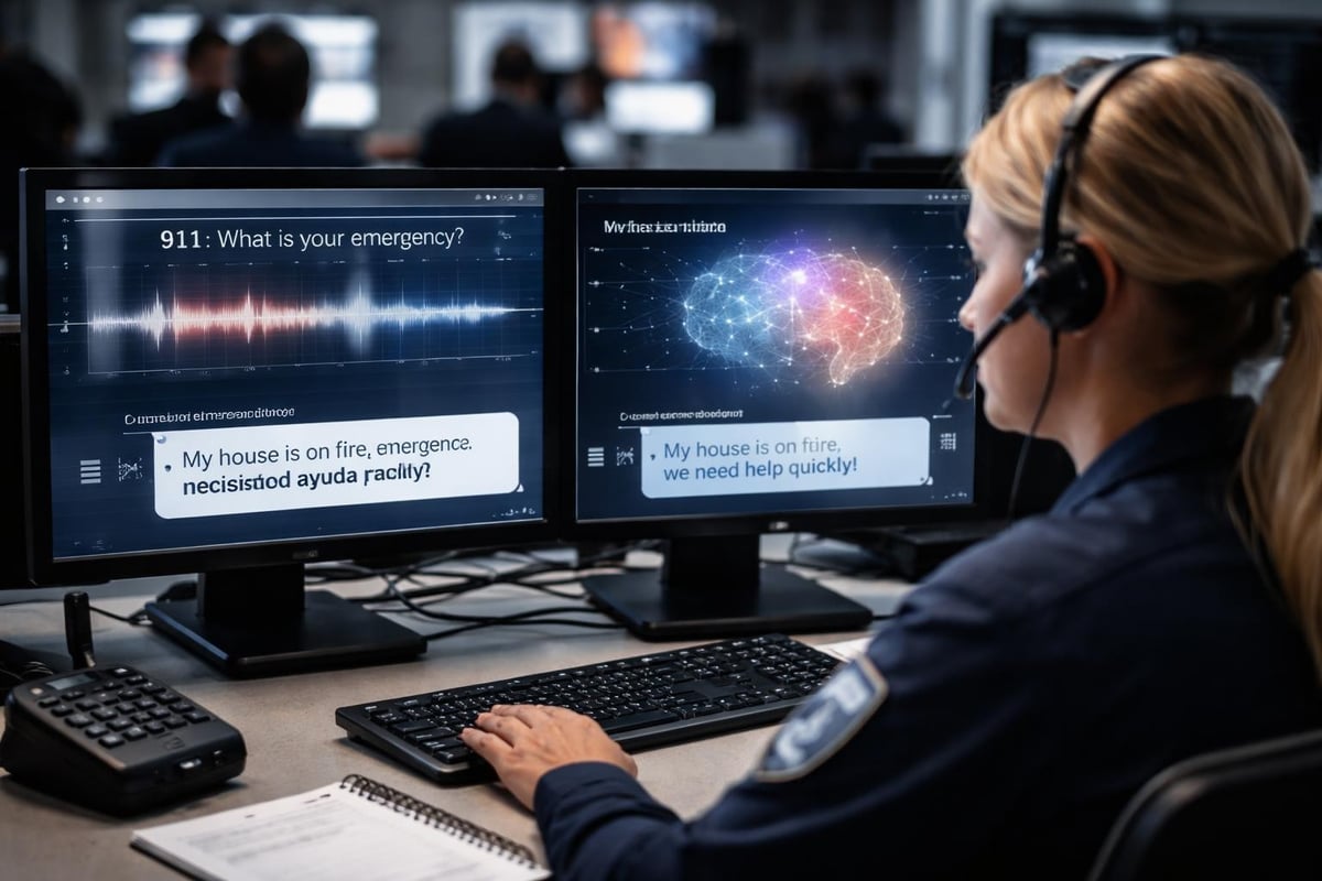 AI translation processing workflow