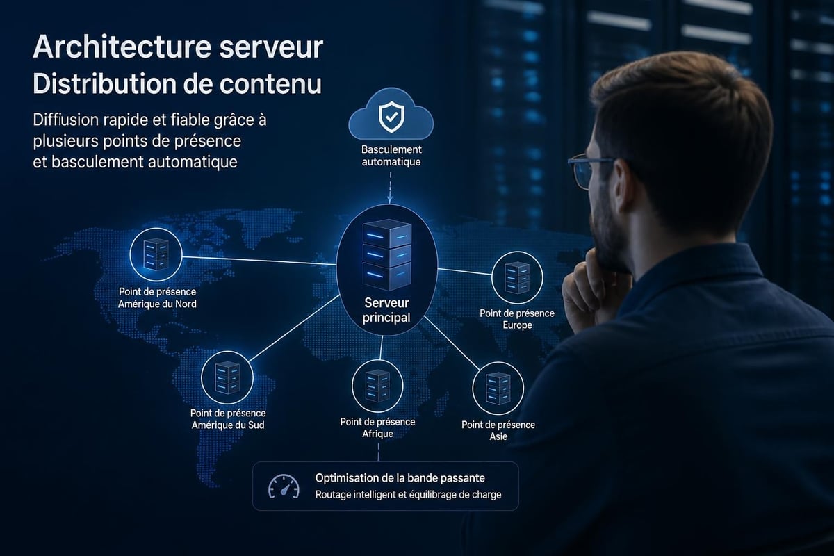 Infrastructure technique IPTV