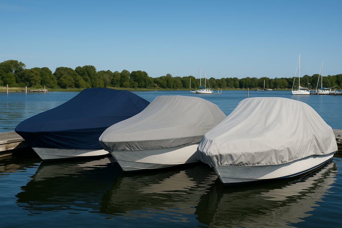 Types of Boat Covers: Custom, Semi-Custom, and Universal