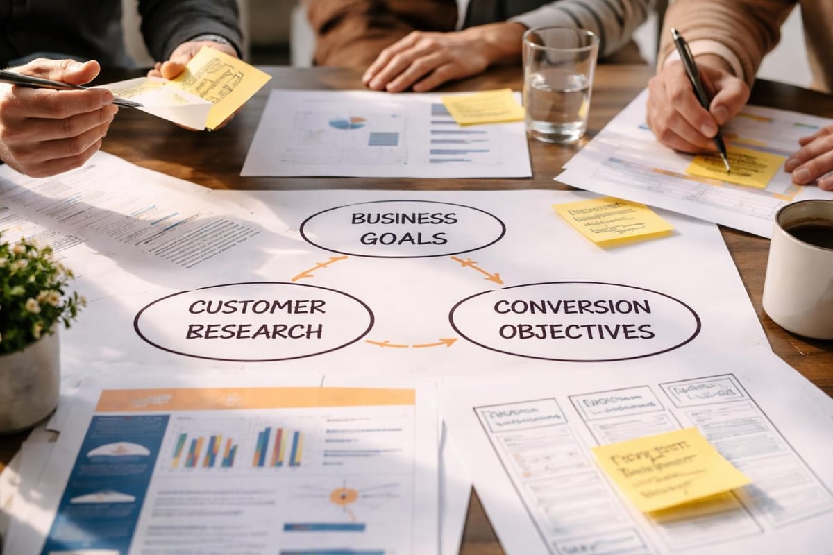 Website strategy framework