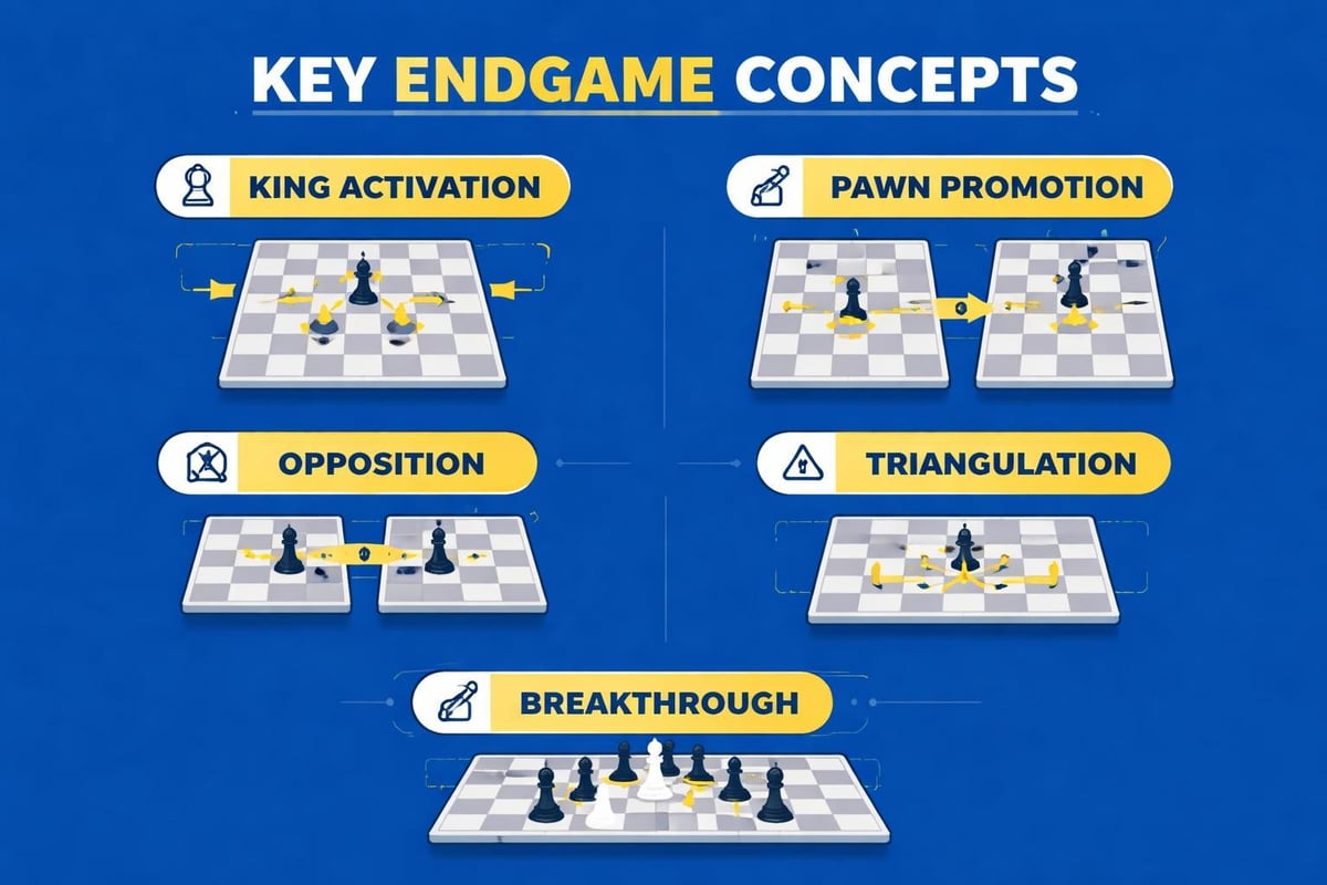 Endgame winning techniques