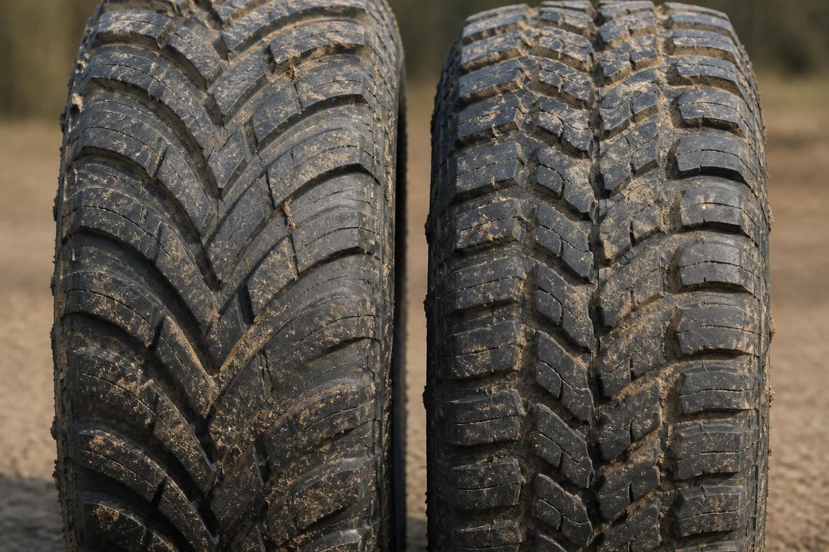 Good Off Road Tires: Expert Selection Guide 2026 4 Off-road tire tread comparison