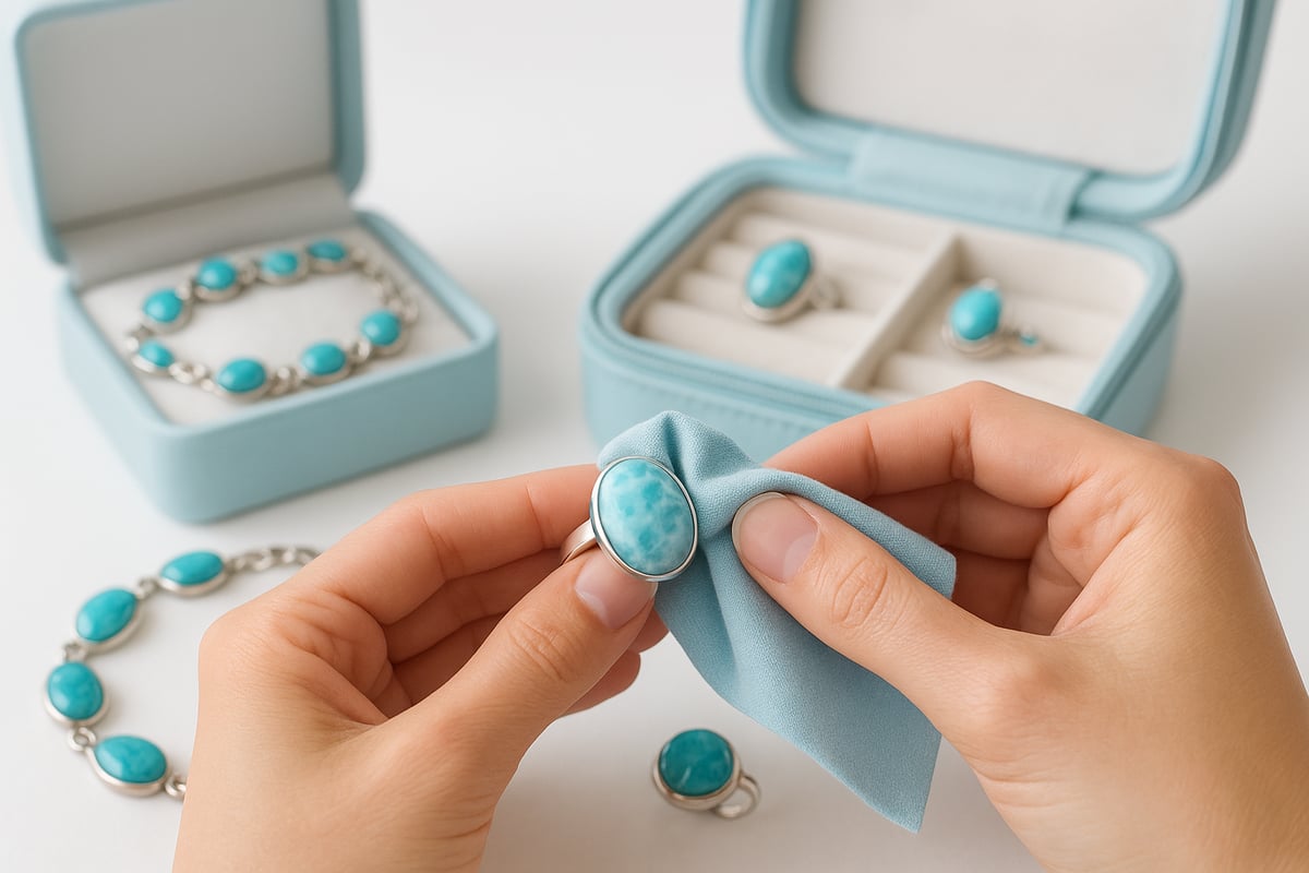 Care and Maintenance Tips for Blue Stone Jewelry