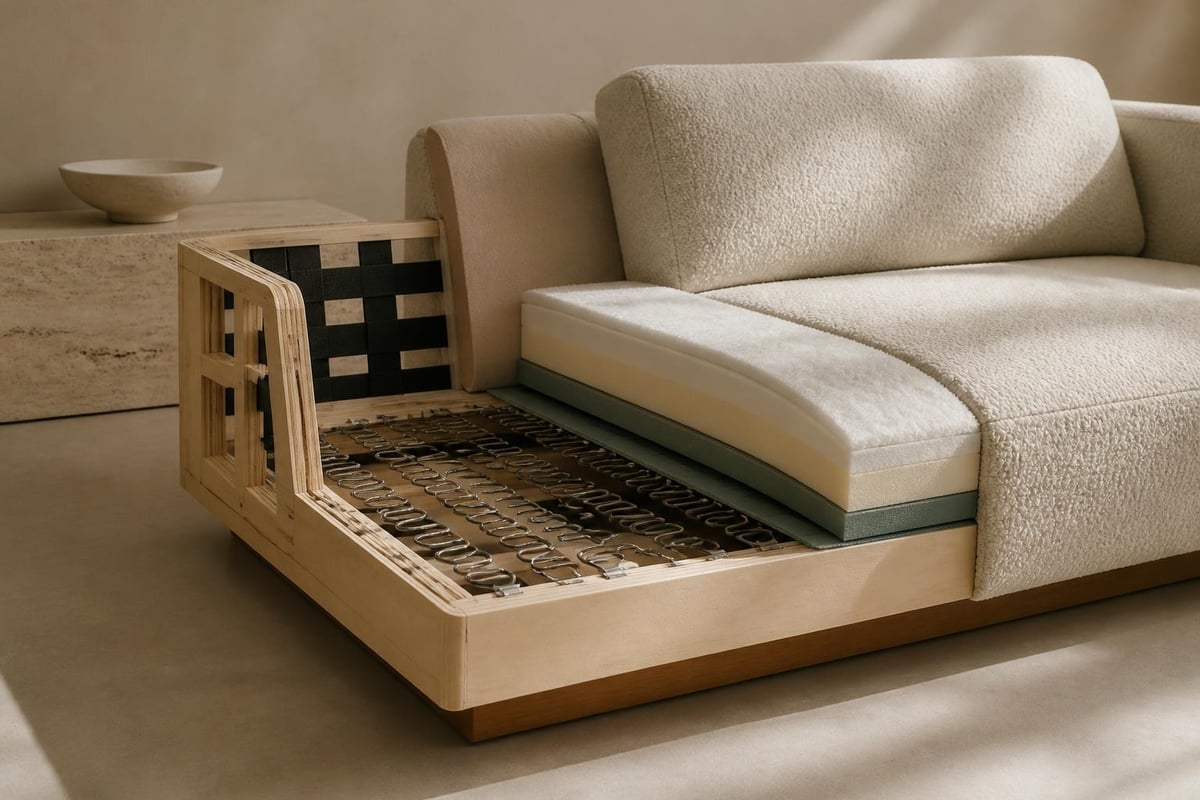 Sofa frame construction