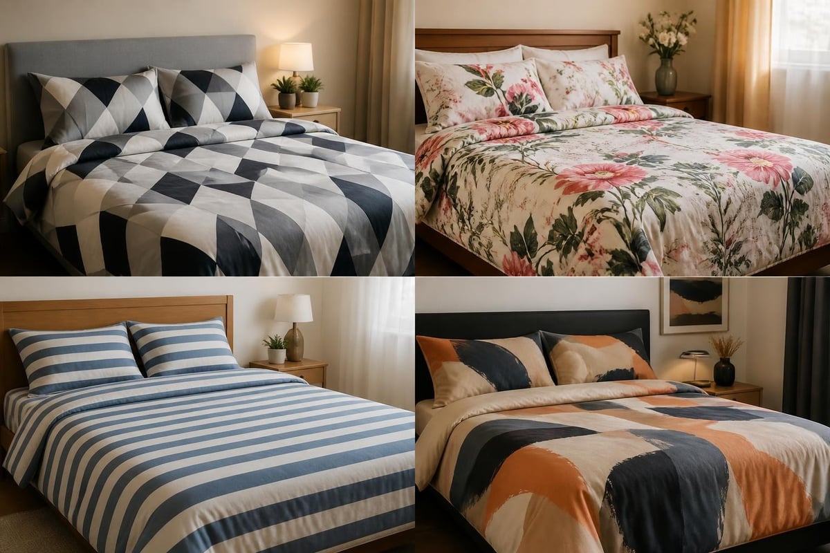 Pattern psychology in bedrooms
