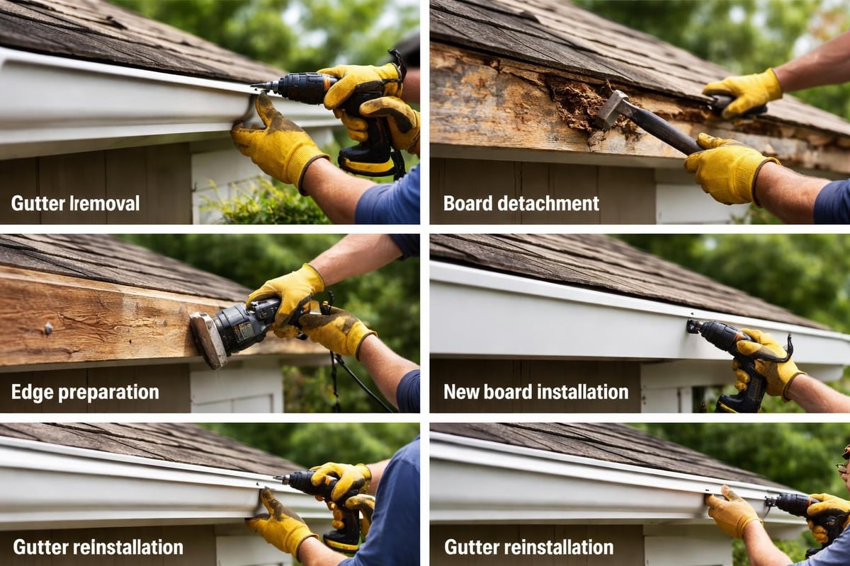 Fascia installation steps