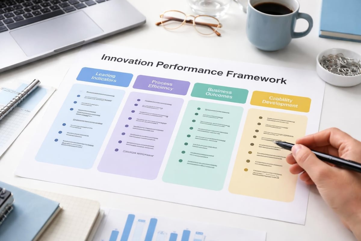 Innovation metrics dashboard