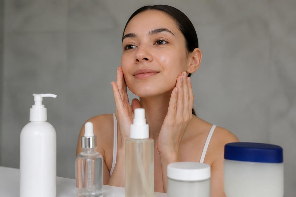 Skincare layering sequence