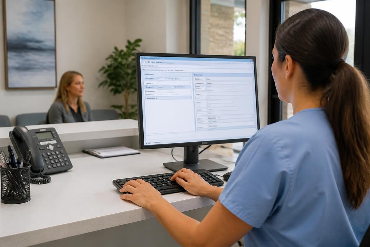Insurance verification process for dental emergencies