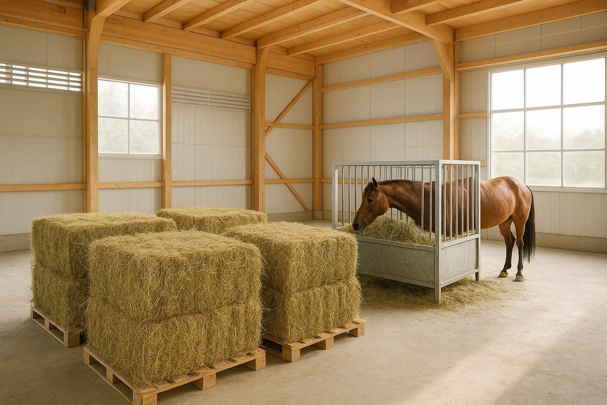 Optimale Lagerung und Handhabung von Heu