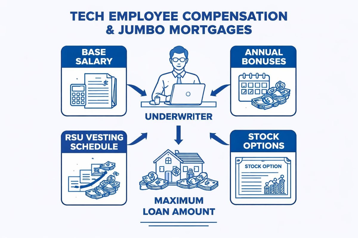Tech employee mortgage qualification