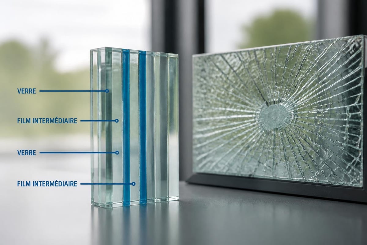 Composition verre feuilleté