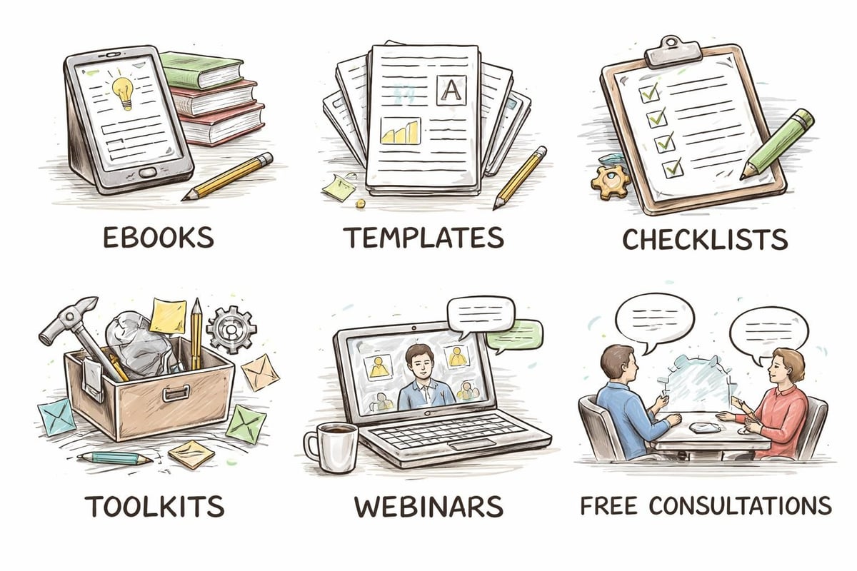 Lead magnet examples