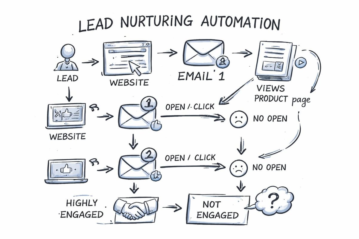 Marketing automation workflow