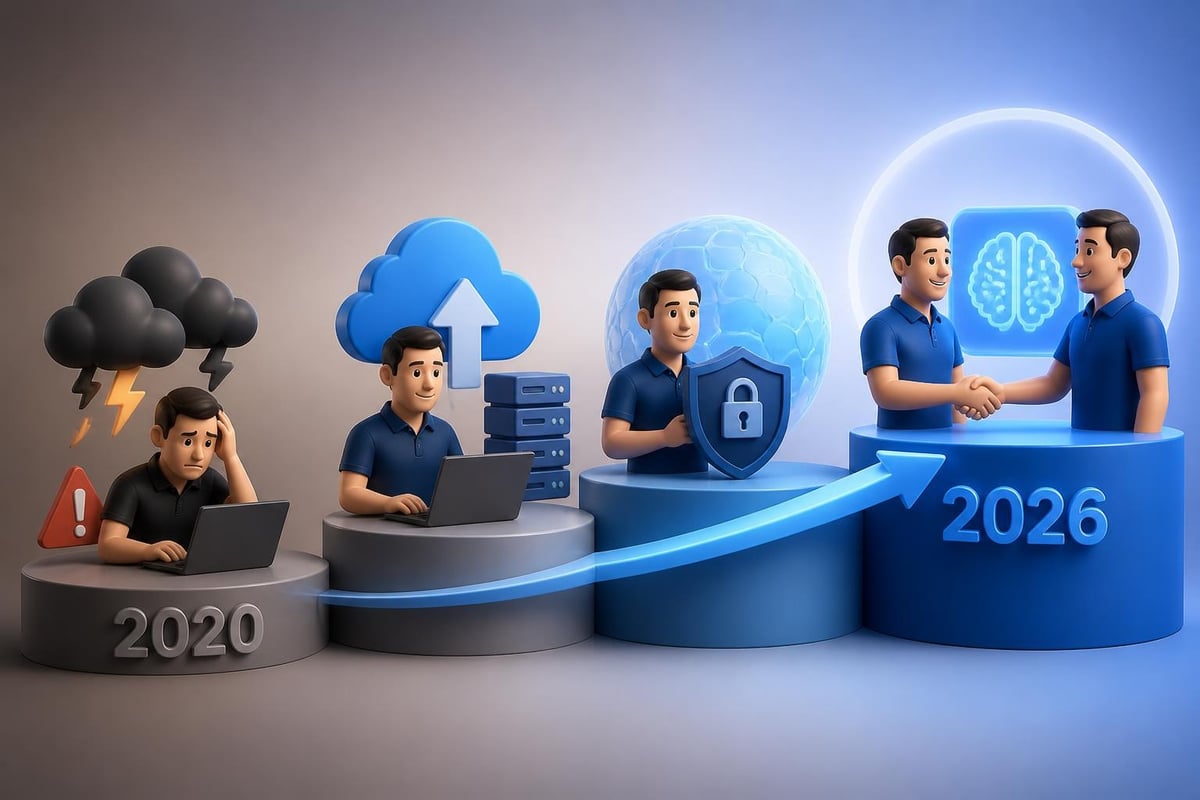 Evolution of managed IT services