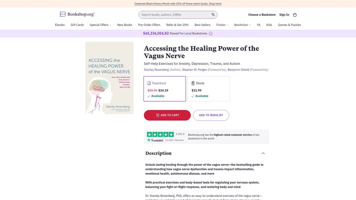 7 Healing Books to Transform Your Mind and Spirit in 2026 - Accessing the Healing Power of the Vagus Nerve